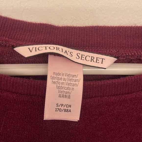 Victoria secret women size small long sleeve open back top - Picture 2 of 12